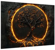 Kép – Életfa lávában II. (70x50 cm)