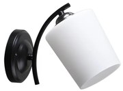 Fali lámpa ESNYR 1xE27/40W/230V fekete/fehér