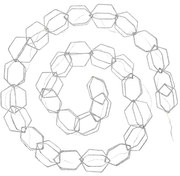 Markslöjd 705753 - SERVE LED dekorációs lánc 1,9m, 3xAA, ezüst