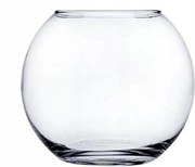 Üveg váza dekorációs gömb D-23 cm H-20 cm