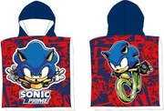 Sonic a sündisznó Velocity Mode strand törölköző poncsó 50x100 cm (Fast Dry)