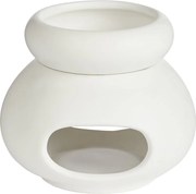 AMBIANCE porcelán aromalámpa, fehér
