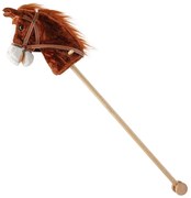 Hobby Horse hanggal kerekekkel Bruno Baby Mix Brown