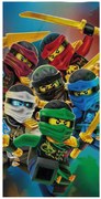 Lego Ninjago Golden Weapons fürdőlepedő, strand törölköző 70x140cm (Fast Dry)