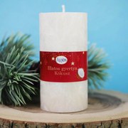 Illatos gyertya - Kókusz, 340 g, fehér