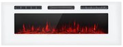 Klarstein Galeras, elektromos fali és beépített kandalló, 1800 W, LED, 3 szín, időzítő