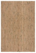 Zöld-natúr színű kétoldalas kézi szövésű juta szőnyeg 160x230 cm Jute Boucle Green – Flair Rugs