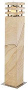 Modern kültéri állólámpa homokkő 70 cm - Grumpy