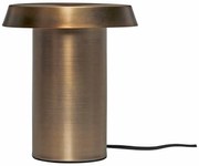 Barna fém asztali lámpa Keen - Hübsch