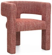 Piros design fotel ALPAH SILENCIO