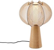 Japandi asztali lámpa bézs 45cm - Gertie