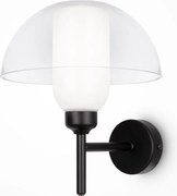 Maytoni modern fali lámpa memory fekete átlátszó mymod177wl-01b