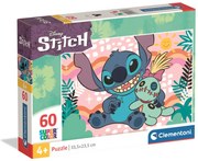 Disney Lilo és Stitch, A csillagkutya Scrump’s Day 60 db-os puzzle Clementoni