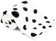 4Home Soft Dreams Dalmata pöttyös pléd fekete fehér, 150 x 200 cm
