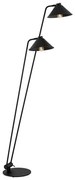 Argon 7075 - Állólámpa GABIAN 2xE27/15W/230V fekete