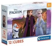 Disney Jégvarázs Bound mesekocka 12 db-os Clementoni