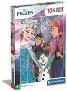 Disney Jégvarázs Holding Hands 104 db-os puzzle Clementoni