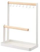 Tosca fehér multifunkciós állvány bükkfa részletekkel - YAMAZAKI