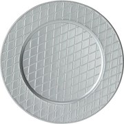 Silver Rhombus tányéralátét, 33 cm
