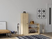Cipőtároló (cipősszekrény) Musuku 3 (zafír tölgy) . Akció -22%. 1094571