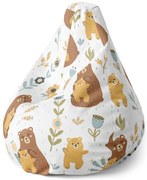 Pear babzsák medvék - gyerek, színes