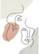 Poszter 29x41 cm Two Faces – Veronika Boulová