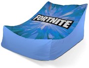 Lounge babzsák Fortnite kék - gyerek, kék