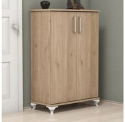 ASTA cipőtároló 100x72 cm, barna