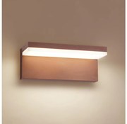 Brilagi - LED kültéri fali lámpa TESSI LED/10W/230V barna IP54