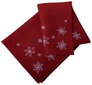 Asztalterítő karácsonyi mintával 85x85 cm Crystalline – Dakls