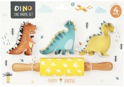La Cucina Dino gyerek sütő készlet, 4 db