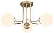 Star aranyszínű mennyezeti lámpa, magasság 34 cm - Squid Lighting