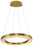 LED csillár kábelen JESI LED/85W/230V 3000K átm. 80 cm, bronz színű