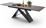 KOBE Antracit szürke Bővíthető Kerámia Étkezőasztal 160-240cm