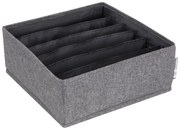 Drawer szürke rekeszes fiókrendszerező, 29 x 11 cm - Bigso Box of Sweden