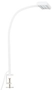 Brilo - LED Rugalmas asztali lámpa klipsszel TRASNA LED/7,5W/230V fehér