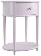 Levendula színű éjjeliszekrény Aurora – Støraa