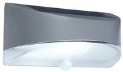 Lutec Bread P9015-si szolár kültéri falilámpa mozgásérzékelővel, 1,2W LED