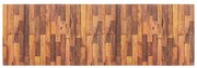 Barna műanyag fürdőszobai kilépő 65x200 cm Lambris – Wenko