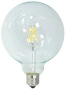 Optonica G125 Filament LED Izzó E27 4W 400lm 4500K nappali fehér 1863