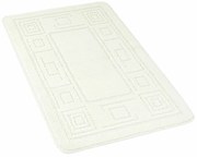 Kvalitex Ornament fürdőszoba szőnyeg krém, 60 x 100 cm