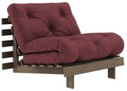 Borvörös fotel Roots – Karup Design