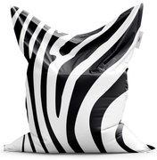Classic babzsák zebraminta - gyerek, fekete / fehér