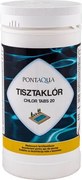 Tisztaklór lassan oldódó 20 g-os klórtabletta 1 kg