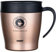 Banquet TAZZA utazó termo bögre  330 ml, barna