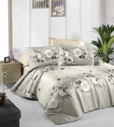 Ágyneműhuzat pamut szatén Monza TiaHome - 1x Párna 90x70cm, 1x Paplan 140x200cm