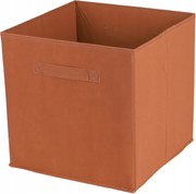 Kallax doboz, textil tárolódoboz, narancssárga 31x31x31cm
