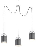 Argon 1341 - Függeszték ANDROS 3xE27/60W/230V