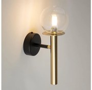 Fali lámpa DAISY 1xG9/12W/230V arany/fekete/átlátszó