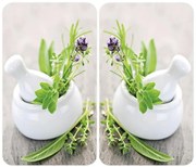 WENKO 2521420100 - Főzőlapvédő 52x30 cm többszínű/szürke/átlátszó